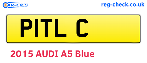 P1TLC are the vehicle registration plates.
