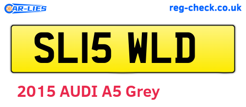 SL15WLD are the vehicle registration plates.