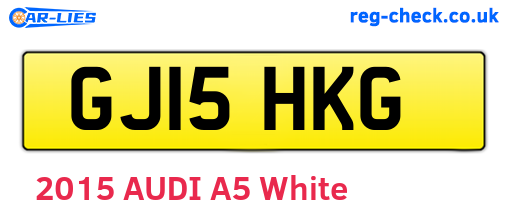 GJ15HKG are the vehicle registration plates.