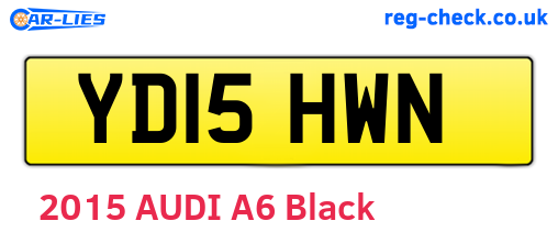 YD15HWN are the vehicle registration plates.