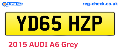 YD65HZP are the vehicle registration plates.