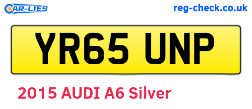 YR65UNP are the vehicle registration plates.