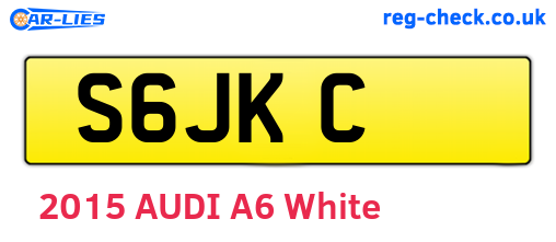 S6JKC are the vehicle registration plates.