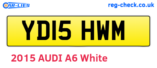 YD15HWM are the vehicle registration plates.