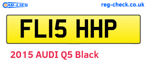 FL15HHP are the vehicle registration plates.