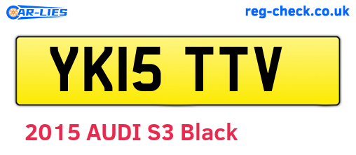 YK15TTV are the vehicle registration plates.