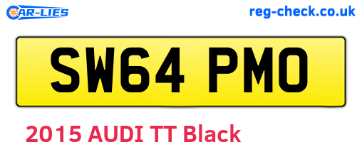 SW64PMO are the vehicle registration plates.