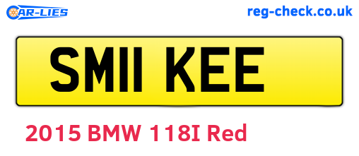 SM11KEE are the vehicle registration plates.
