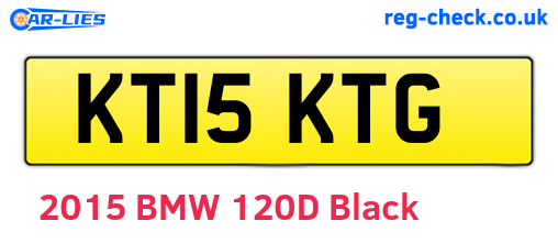 KT15KTG are the vehicle registration plates.