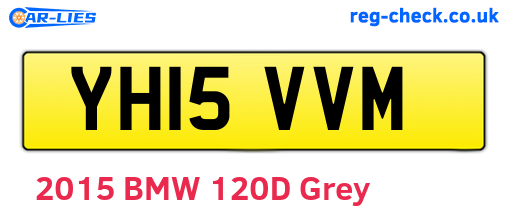 YH15VVM are the vehicle registration plates.