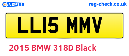 LL15MMV are the vehicle registration plates.