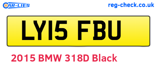 LY15FBU are the vehicle registration plates.