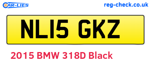NL15GKZ are the vehicle registration plates.