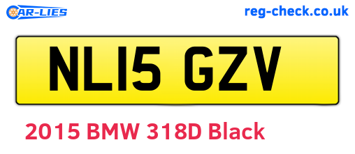 NL15GZV are the vehicle registration plates.
