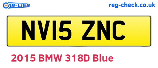 NV15ZNC are the vehicle registration plates.
