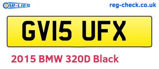 GV15UFX are the vehicle registration plates.