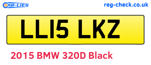 LL15LKZ are the vehicle registration plates.