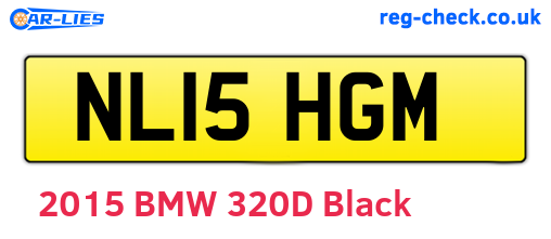 NL15HGM are the vehicle registration plates.