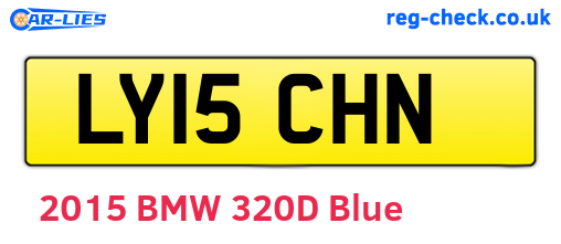LY15CHN are the vehicle registration plates.