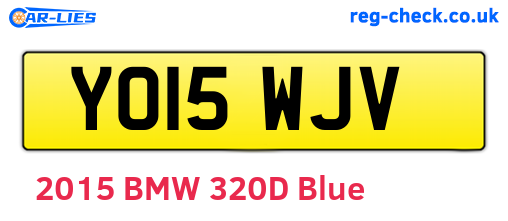 YO15WJV are the vehicle registration plates.