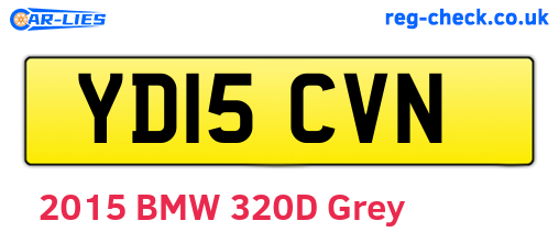 YD15CVN are the vehicle registration plates.
