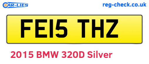 FE15THZ are the vehicle registration plates.