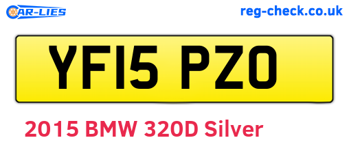 YF15PZO are the vehicle registration plates.