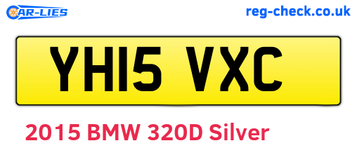 YH15VXC are the vehicle registration plates.