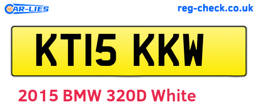 KT15KKW are the vehicle registration plates.