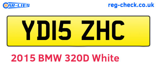 YD15ZHC are the vehicle registration plates.