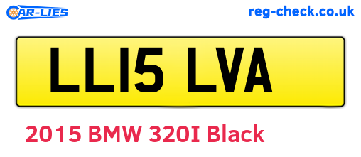 LL15LVA are the vehicle registration plates.