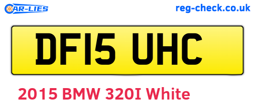 DF15UHC are the vehicle registration plates.