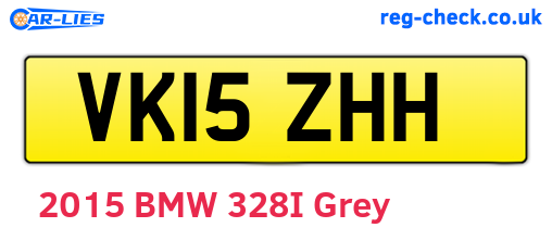 VK15ZHH are the vehicle registration plates.