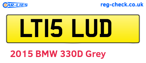 LT15LUD are the vehicle registration plates.