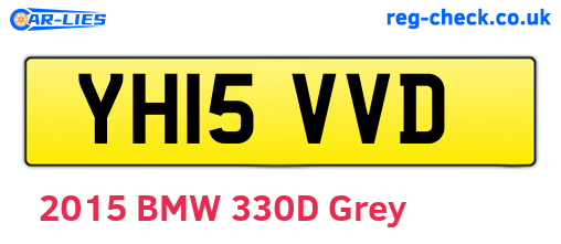 YH15VVD are the vehicle registration plates.