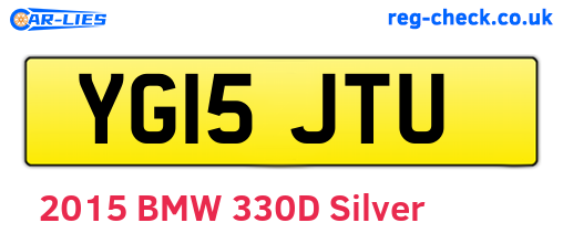 YG15JTU are the vehicle registration plates.