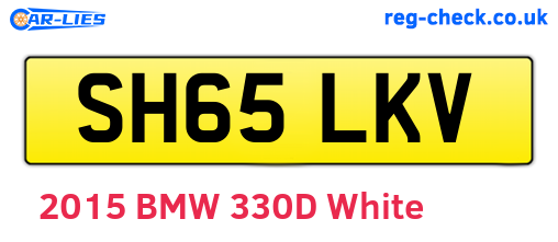SH65LKV are the vehicle registration plates.