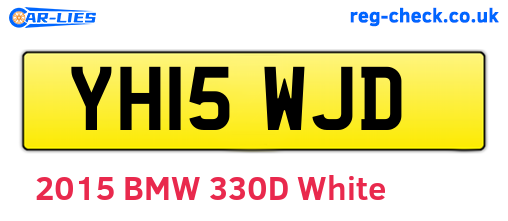 YH15WJD are the vehicle registration plates.