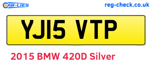 YJ15VTP are the vehicle registration plates.