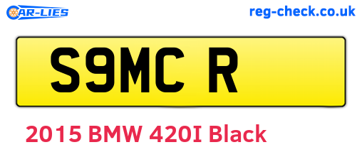 S9MCR are the vehicle registration plates.