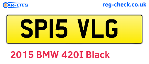 SP15VLG are the vehicle registration plates.