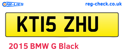KT15ZHU are the vehicle registration plates.