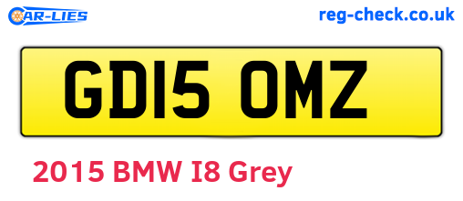 GD15OMZ are the vehicle registration plates.