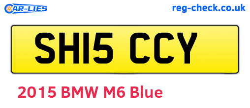 SH15CCY are the vehicle registration plates.