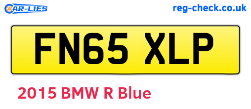 FN65XLP are the vehicle registration plates.