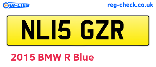 NL15GZR are the vehicle registration plates.
