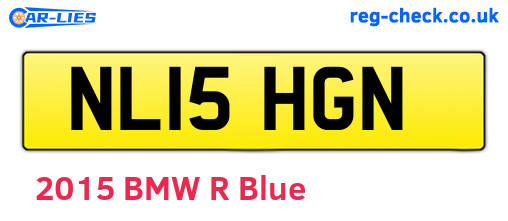 NL15HGN are the vehicle registration plates.