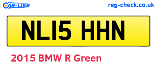 NL15HHN are the vehicle registration plates.