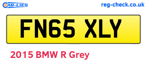 FN65XLY are the vehicle registration plates.