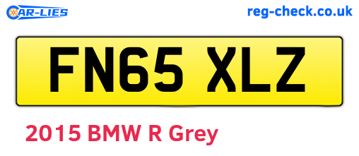 FN65XLZ are the vehicle registration plates.